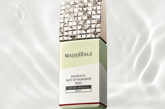 マキアージュNo.1毛穴レス化粧くずれ防止下地、“赤みカバー”の人気色「ミント」が24年春に定番化