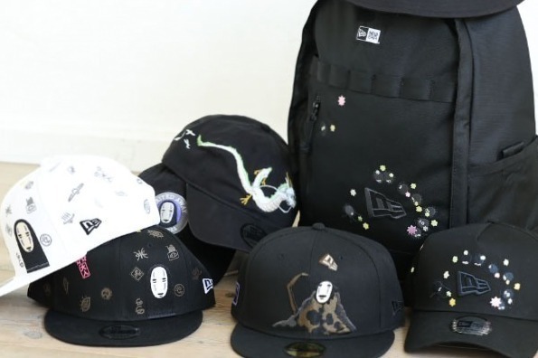 ニューエラ×映画『千と千尋の神隠し』コラボキャップ＆バッグ、カオナシ刺繍の「59FIFTY」など