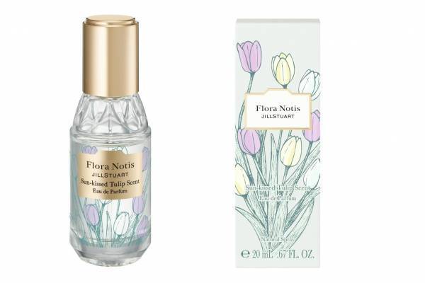 フローラノーティス ジルスチュアート24年春夏コスメ、“陽光に咲くチューリップの香り”の香水＆UVケア