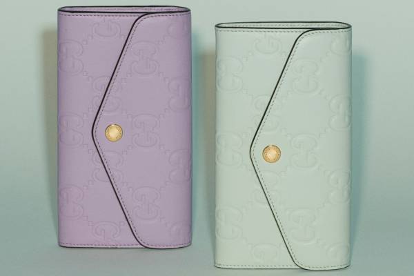 グッチの24年春夏ウィメンズ・メンズウォレット、“パステルカラー”の長財布やGGロゴ輝く二つ折り