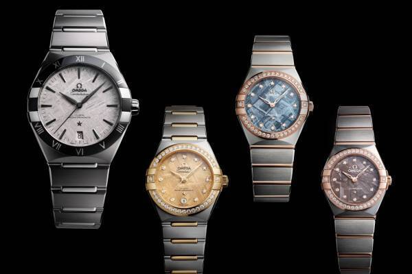 オメガ24年腕時計「コンステレーション メテオライト」一点物の“隕石”ダイヤル