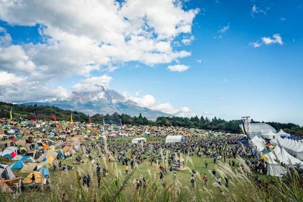 野外音楽フェス「朝霧ジャム'24」静岡・富士山麓 朝霧アリーナで開催決定