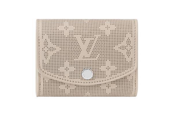 ルイ・ヴィトン“パステルカラー”のウィメンズ財布、穴あきドットでモノグラム・フラワーを表現