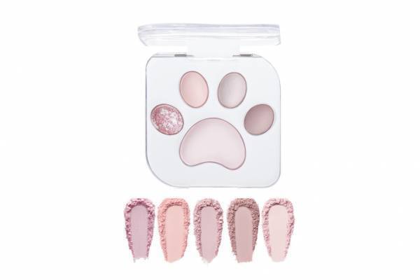 ミルフィー「肉球」モチーフの24年春アイシャドウパレット、“猫の性格イメージ”4種のカラーで