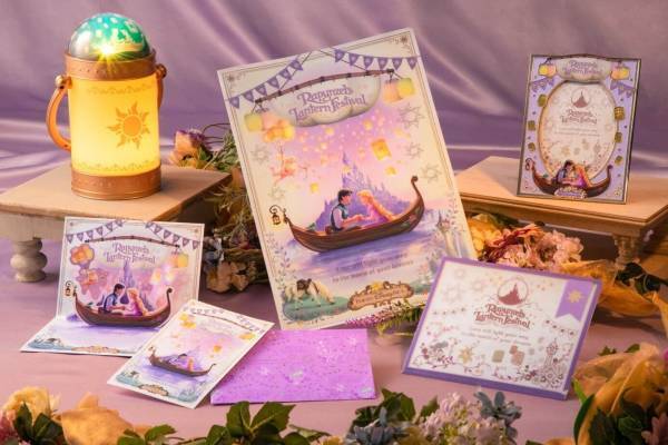 東京ディズニーシー『塔の上のラプンツェル』新エリアグッズ＆フード、花を散りばめたカチューシャなど