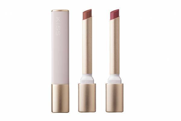 キスの極細リップ「リップアロー」24年春の新色、“もっちり色っぽ”ベリーレッド＆紅茶のようなコーラル