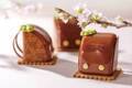 帝国ホテル 東京24年春スイーツ、“ランドセル”型チョコレートケーキ＆ミモザの花着想の柑橘ケーキ