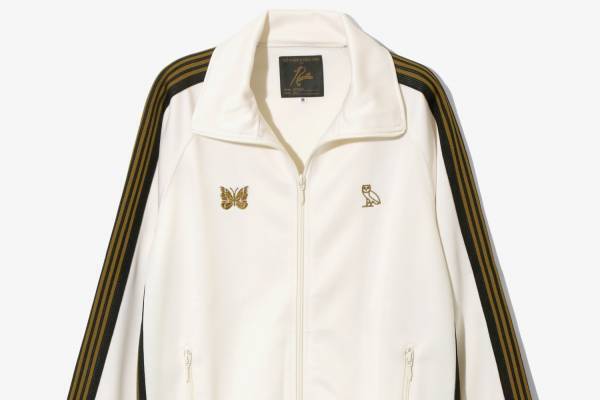 ニードルズ“蝶＆フクロウ”刺繍入りトラックジャケット、ドレイクのオクトーバーズベリーオウンとコラボ