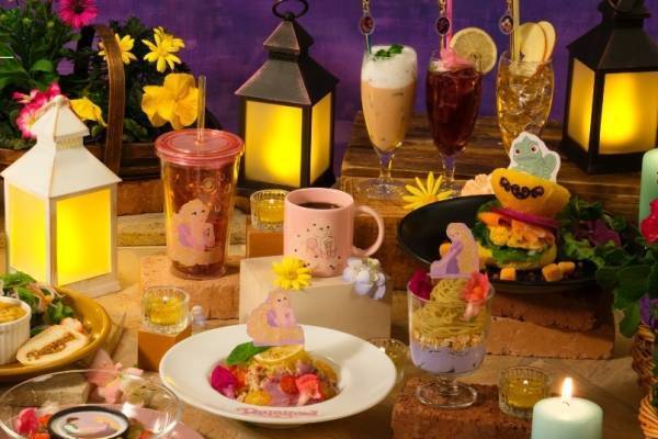 『塔の上のラプンツェル』コラボカフェが東京・大阪・名古屋に、「輝く未来」着想メニュー＆グッズ