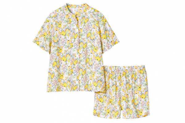 ユニクロ展開「プリンセス タム・タム」24年春夏、花柄パジャマやギンガムチェックの“イージーパンツ”