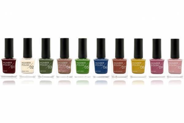 ディーアップ新ネイル「ナンバーポリッシュ」24年春に誕生、“1本で輝くツヤ”を叶える全17色