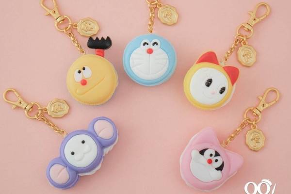 Q-pot.「ドラえもん」や「コロ助」がアクセサリーに、マカロン＆とろけるアイスのネックレスなど