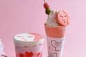 よーじやカフェの限定さくらスイーツ、“まるで桜餅”な新作クレープ＆「よじこ」の桜づくしパフェなど