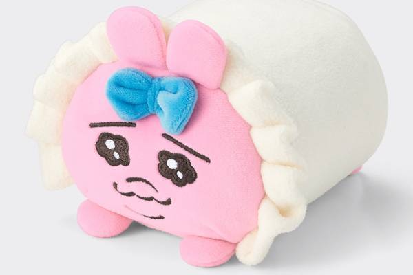 GU×「おぱんちゅうさぎ」刺繍入りTシャツや“かぼちゃパンツ”のルームウェア、ぬいぐるみ風ポーチも