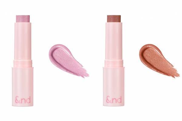 ロムアンド＆ローソン「アンドバイロムアンド」24年春コスメ、“パール煌めく”チーク＆トーンアップ下地