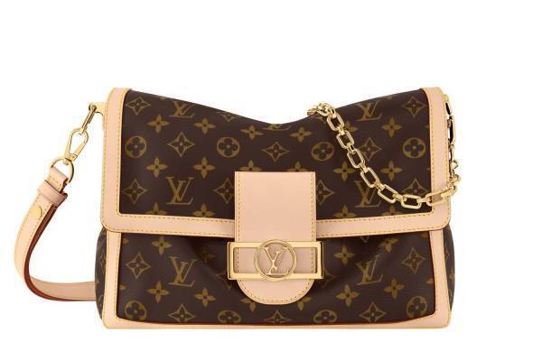 ルイ・ヴィトン24年春夏レディースバッグ「ドーフィーヌ・ソフト」LV サークル×ソフトなレザー仕立て