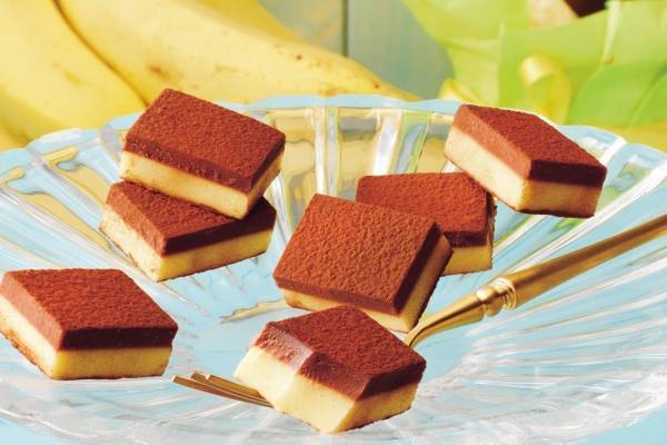ロイズの限定生チョコレート「チョコバナナ」“バナナピューレ入り”ガナッシュの2層仕立て生チョコレート