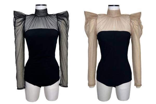 フェティコの24年春夏“チュールのパフスリーブ”ボディスーツ、伊勢丹新宿店の期間限定ストアで
