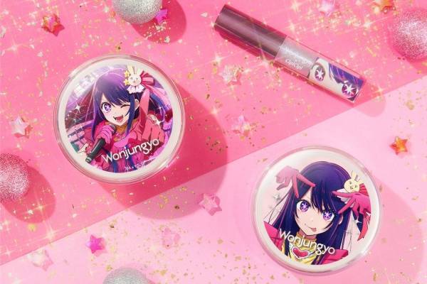 ウォンジョンヨ×『【推しの子】』24年夏コスメ、「アイ」限定デザインのグリッターライナー＆パウダー