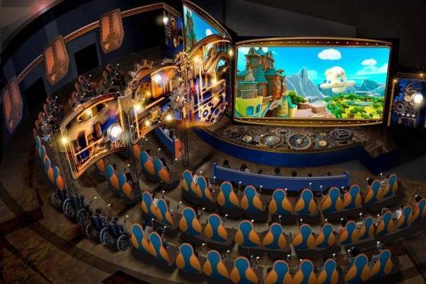 サンリオピューロランド“シナモン主役”の没入型アトラクション、シューティングゲーム楽しむシアター型