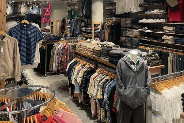 古着屋ジャムが原宿・明治通りに新店オープン、国内最大級の海外古着専門店