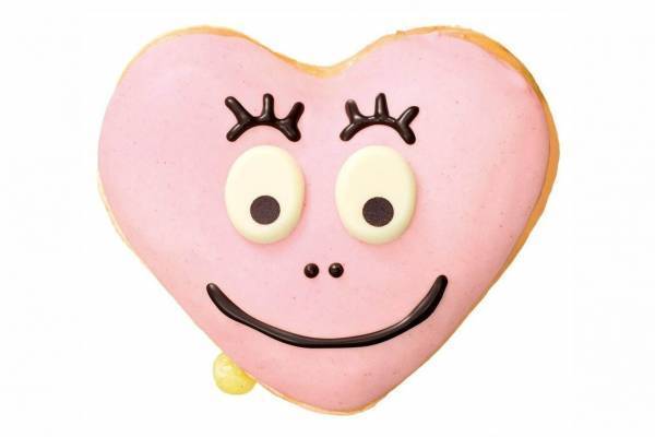 クリスピー・クリーム・ドーナツ×バーバパパ第3弾、苺チョコやカスタードを重ねたハート型ドーナツなど