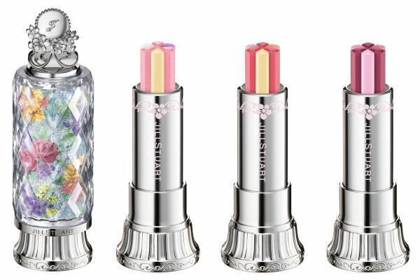 ジルスチュアート「花束リップ」“まるでブーケ”な24年夏限定色、パール煌めくアネモネ×ミモザなど