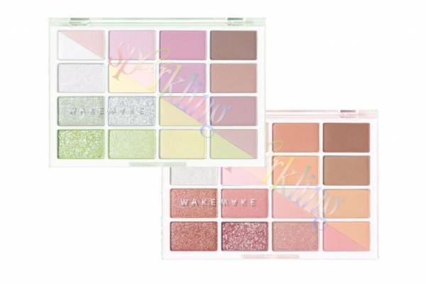 韓国コスメ「ウェイクメイク」24年夏コスメ、“爽やかライムor陽だまりピーチカラー”の20色アイパレ