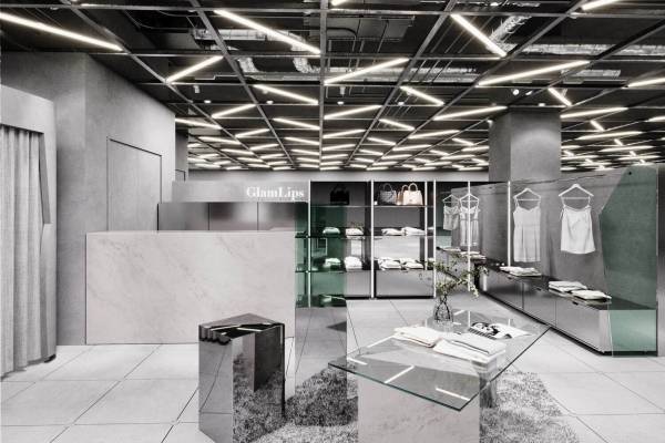 「グラム リップス」初の直営店が原宿・ハラカドにオープン、ブランド初展開のフレグランスなど