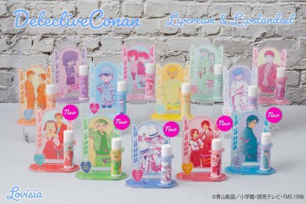 「名探偵コナン ハンドクリーム」“コナン＆キッド”のペアデザインなど全5種、リップクリームも