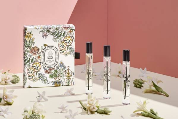 ディプティックの限定ミニ香水セット、「ド ソン」「オルフェオン」など人気の香り3種を詰め合わせ
