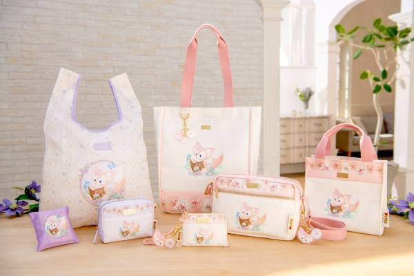 東京ディズニーシー“リーナ・ベル”新グッズ、ポール & ジョー手掛けるパステルカラー＆花柄で