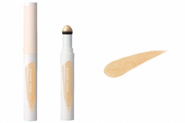 キスミー フェルム24年夏コスメ、ミモザゴールドの“濡れツヤ”スティックアイカラーで煌めく目もとへ