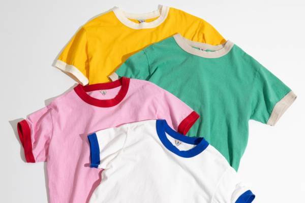 フィルメランジェ“ヴィンテージ風配色”リンガーTシャツ、スーパー エー マーケット限定で