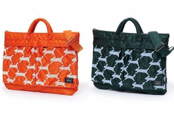 ポーター×ミナ ペルホネンの刺繍入り新作コラボアイテム、2WAYヘルメットバッグなど全8型