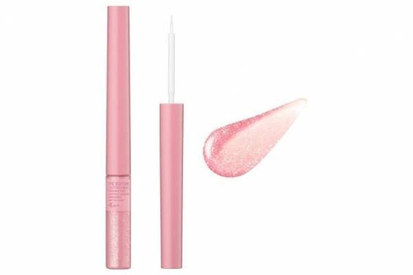 エテュセ24年夏コスメ、“うるっとラメ輝く”血色ピンクの目もとを叶える涙袋グリッターライナー