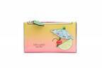 ケイト・スペード24年夏小物、“ミントリキュール色”財布やパラソルを飾ったカードケース