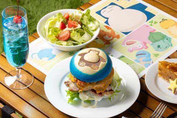 グランド ハイアット 東京×ポケモンスリープ、ピカチュウバーガーや“ほぼ等身大”カビゴンルーム
