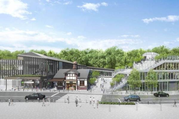 JR原宿駅“旧駅舎”の外観再現へ - 原宿駅の記憶を継承する商業施設が26年冬に誕生
