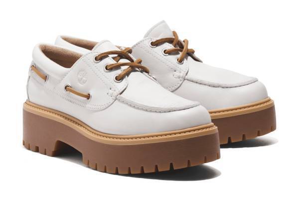 ティンバーランドの定番モカシンシューズ「スリーアイクラシックラグ」新色ホワイトや厚底モデル