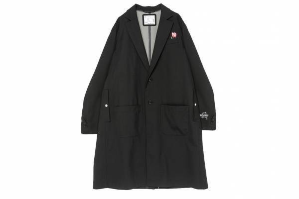 sacaiの“チューリップ”刺繍3レイヤーコートやTシャツ、バニー＆ユージン・ワンとコラボ