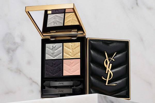 イヴ・サンローランのアイシャドウ「クチュール ミニ クラッチ」限定色シルバー×ゴールドが24年夏復刻