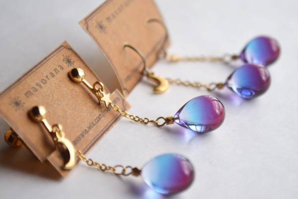 「宙フェス夜市」“星＆宇宙”モチーフのアクセサリーや雑貨が渋谷に集結、ゴッホ《星月夜》のピアスなど