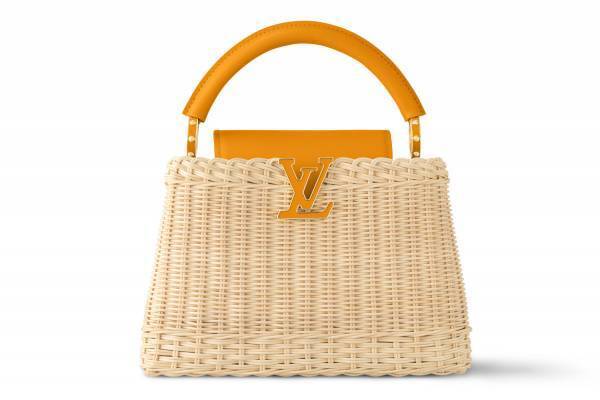 ルイ・ヴィトンのアイコンバッグ「カプシーヌ」“ラタン編み”×レザーハンドルの24年夏新作