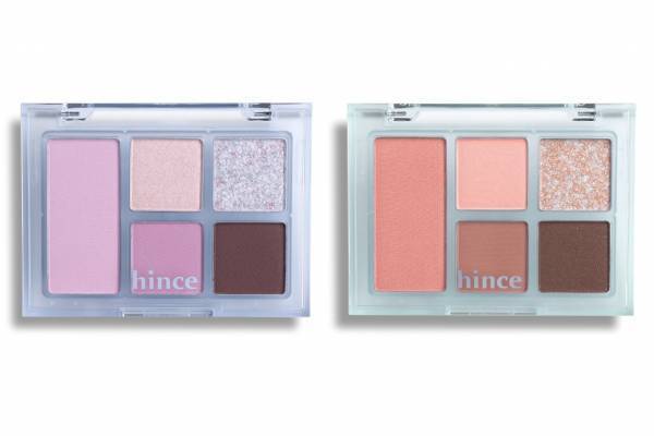 ヒンス「ブルー」テーマの24年夏コスメ、“クールトーン”のレア膜リップ＆パール煌めくアイパレット