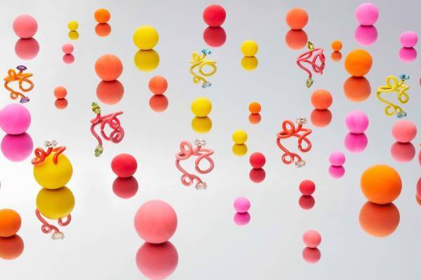 イタリア・ミラノ発ジュエリー「ベア・ボンジャスカ」アートのようなリングや手描き風フラワーピアス