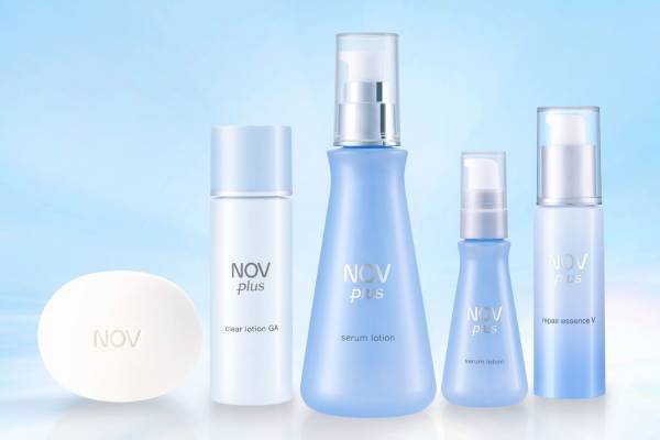 ノブ敏感肌用スキンケア「ノブプラス」24年夏に、“角質ケア＆透明肌”叶える化粧水＆ピーリングソープ