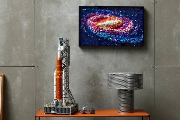 「大人レゴ」NASAの月探査ロケット＆天の川銀河の3Dウォールアート、宇宙テーマの新作
