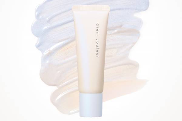 ポーラ24年秋ベースメイク「点描画」着想のトーンアップ下地、肌の上でブルーからピンクベージュへ色変化