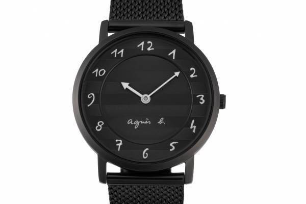 アニエスベー ウオッチの限定腕時計、“星が輝く”パリの夜空＆“暗闇で光る”ボーダーのダイヤルを採用